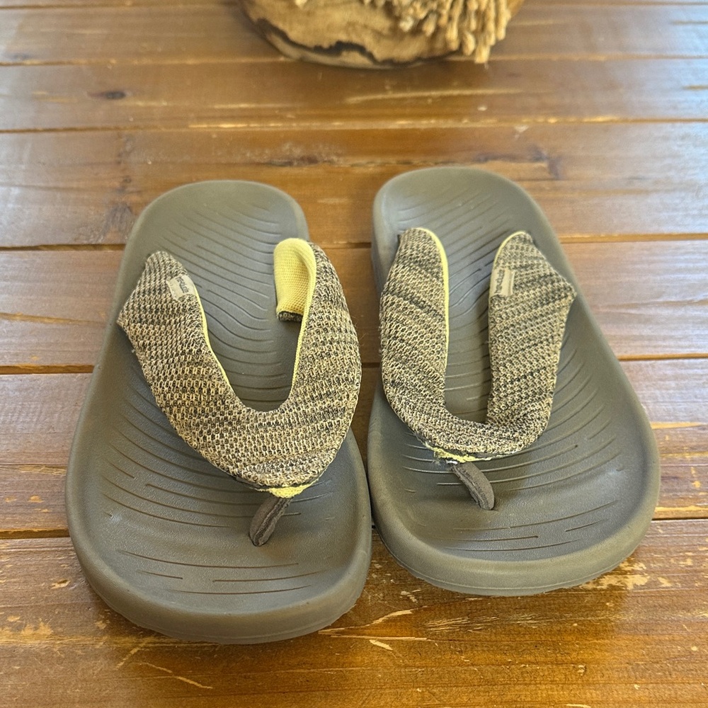 Hey Dude Milo Flip Flops Size 12